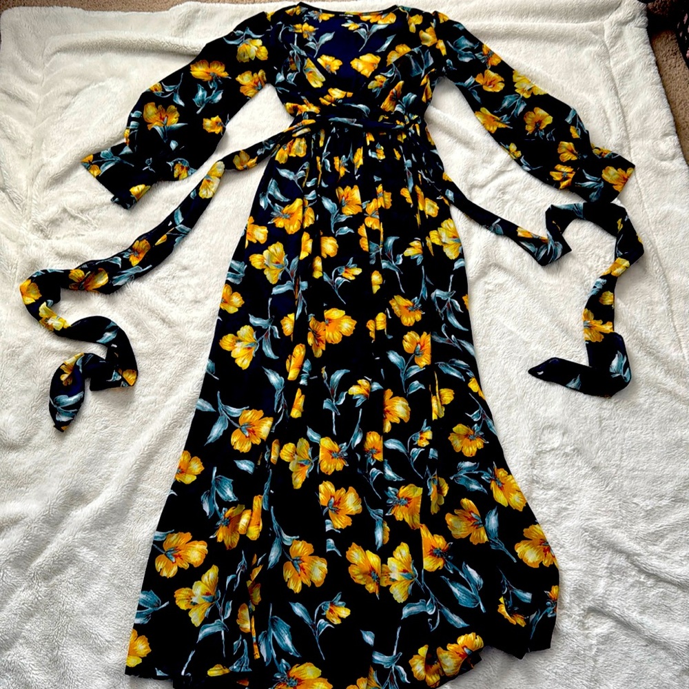 FashionNova Floral Maxi